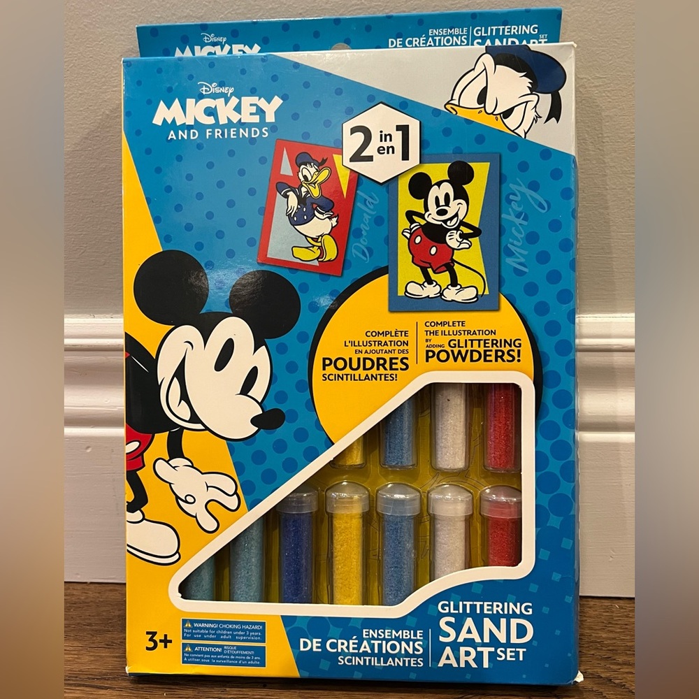 Disney Mickey Mouse sand art kit